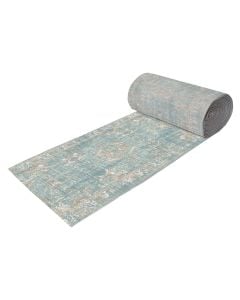 Sila rug, neoclassical, heatset, green / different shades, 80 cm