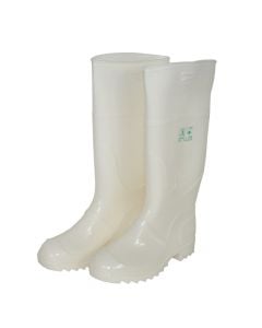 Short boots, PVC, white Nr.43