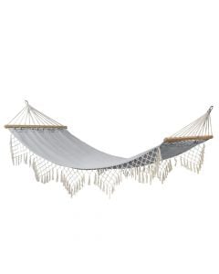 Swing for stretch with Pearl fringe, gra