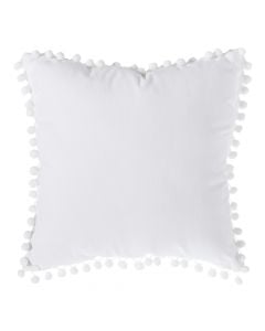 Decorative pillow, ivory white