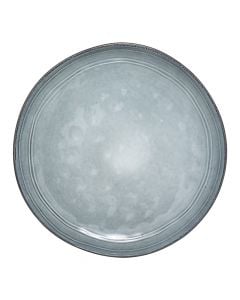 Dining plate, porcelain, blue, dia.26 cm