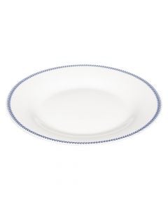 Dining plate, Ellinika, porcelain, white, Ø27 cm