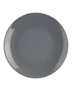 Dessert plate, Colorama, ceramic, grey, Ø20 cm