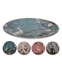 Plate, porcelain, assorted, Ø20.5 cm
