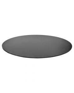 Suprinë tavoline, HPL, e zezë, dia 120 cm