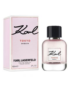 Eau de parfum (EDP) for women, Tokyo Shibuya, Karl Lagerfeld, glass, 60 ml, pink, 1 piece