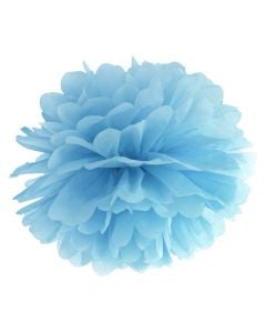 Lule dekorues, për festa, kaltër, 25 cm, 1 copë