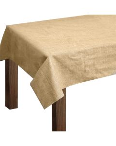Tablecloth, 140x240, 12 people, with napkins, brown