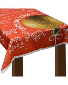 Tablecloth, Natalizia, Mastro Bianco, cotton and polyester, 135x170 cm, miscellaneous, 1 piece