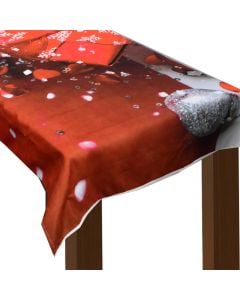 Tablecloth, Natalizia, Mastro Bianco, cotton and polyester, 135x225 cm, miscellaneous, 1 piece