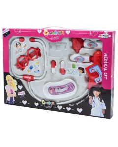 Medical equipment toy set for kids, Miracle Doctor, Kembay, plastic, 5.5x44.5x29.5 cm, miscellaneous, 8 pieces