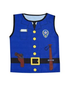 Uniformë polici për fëmijë, poliestër, 35x21x0.5 cm, blu, 1 copë