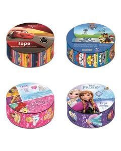 Shirit ngjitës me figura, për fëmijë, Disney, letër, 4.8 cm x 7 m, 1 copë