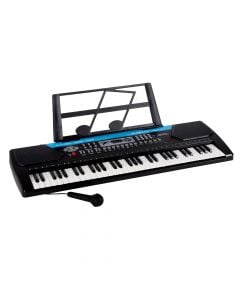 Piano elektrike dixhitale për fëmijë, MaxiMondo, plastikë, 71x23x8 cm, e zezë, 1 copë
