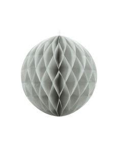 Glob Dekorues , letër, 30 cm, gri e celët, 1 copë