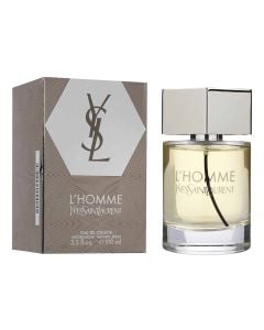 Eau de toilette (EDT) for men, L'Homme, Yves Saint Laurent, glass, 100 ml, green, 1 piece