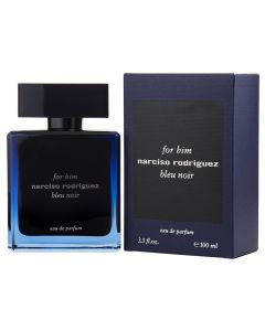 Eau de parfum (EDP) for men, For Him Bleu Noir, Narciso Rodriguez, glass, 100 ml, blue, 1 piece