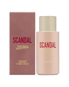 Perfumed body lotion for women, Scandal, Jean Paul Gaultier, glass, 200 ml, pastel pink, 1 piece