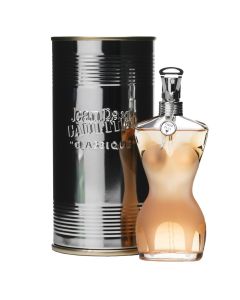 Parfum për femra, Classique, Jean Paul Gaultier, EDT, qelq, 50 ml, rozë pastel, 1 copë