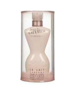 Perfumed body lotion for women, Classique, Jean Paul Gaultier, glass, 200 ml, pastel pink, 1 piece