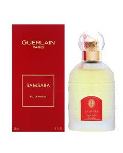 Eau de parfum (EDP) for women, Samsara, Guerlain, glass, 50 ml, red, 1 piece