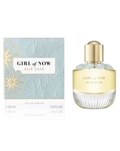 Parfum për femra, Girl of Now, Elie Saab, EDP, qelq, 50 ml, e verdhë dhe gurkali, 1 copë