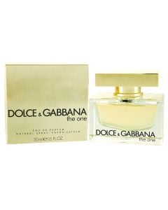 Eau de parfum (EDP) for women, The One, Dolce&Gabbana, glass, 50 ml, gold, 1 piece