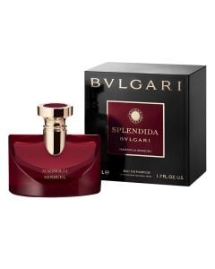 Eau de parfum (EDP) for women, Splendida Magnolia Sensuel, Bvlgari, glass, 50 ml, bordeaux, 1 piece