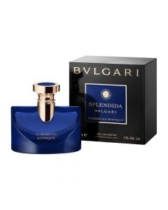 Eau de parfum (EDP) for women, Splendida Tubereuse Mystique, Bvlgari, glass, 30 ml, blue, 1 piece
