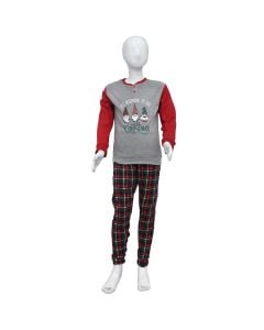 Pajamas for boys, Nottingham, polyester and cotton, 4, miscellaneous, 1 pair