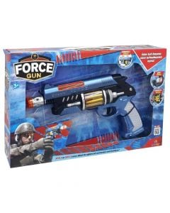 Armë lodër për fëmijë, Force Gun, plastikë, 37x24x6 cm, gri dhe e kaltër, 1 copë