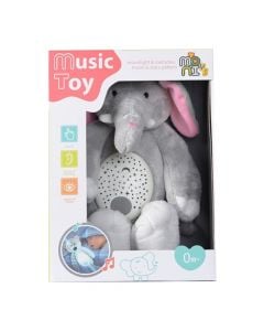 Moni plush elephant with light and melodies
