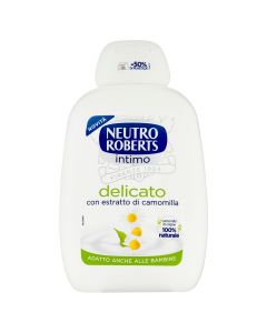 Intimate wash, Neutro Roberts, plastic, 200 ml, white, 1 piece