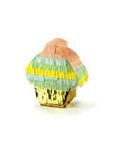 Pinata in shape of muffin, 9x10x3.5 cm, mix, 1 piece