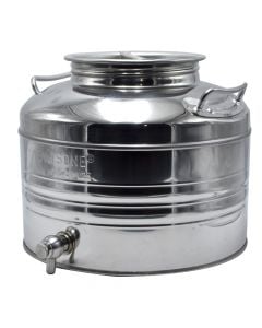 Food container for liquids, La Nuova Sansone®, stainless steel, 25 l, silver, 1 piece