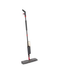 Floor cleaning mop, with spraying system, Five, polypropylene and steel, 42x11x130 cm, gray and red, 1 piece