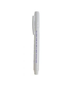 Marker pen for textiles, plastic, 18 cm, white, 1 piece