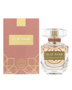 Eau de parfum (EDP) for women, Le Parfum Essentiel, Elie Saab, glass, 50 ml, pastel pink and gold, 1 piece