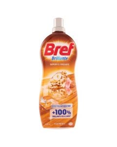 Detergjent pastrimi, për parket dhe mermer, Bref, Brillante, 1250 ml, 1 copë
