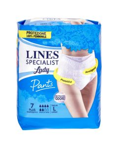 Absorbent Pants Plus 7pcs Large Specialist Lines.