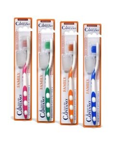 Furçë dhëmbësh, Medium, Pasta del Capitano, plastikë, 22x5 cm, mikse, 1 copë