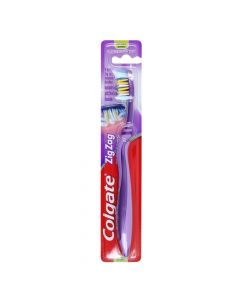 Toothbrush, Zig Zag, Colgate, plastic, 22x5 cm, assorted, 1 piece