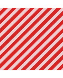 Wrapping paper, Party Deco, paper, 2x0.7 m, red and light pink, 1 piece