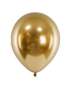 Gold shiny balloon 30 cm