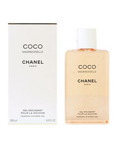 Perfumed shower gel for women, Coco Mademoiselle, Chanel, glass, 200 ml, cream, 1 piece
