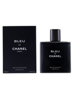 Men's shower gel, Bleu de Chanel, Chanel, glass, 200 ml, blue 1 piece
