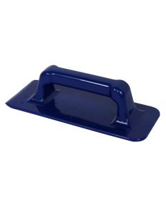 Scraber with handle, plastic, 23.5x9.5 cm, blue