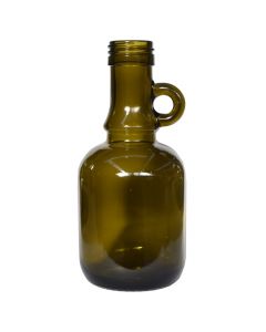 Glass bottle, 0.25 liters, for olive oil, green, 250 gr, 31.5 mm