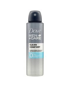 Spray deodorant for men, Dove, aluminum, 150 ml, gray, 1 piece