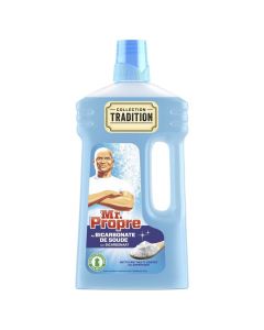 Detergjent universal për pastrim, me bikarbonat natriumi, Mr. Proper, plastikë, 1 l, e kaltër, 1 copë